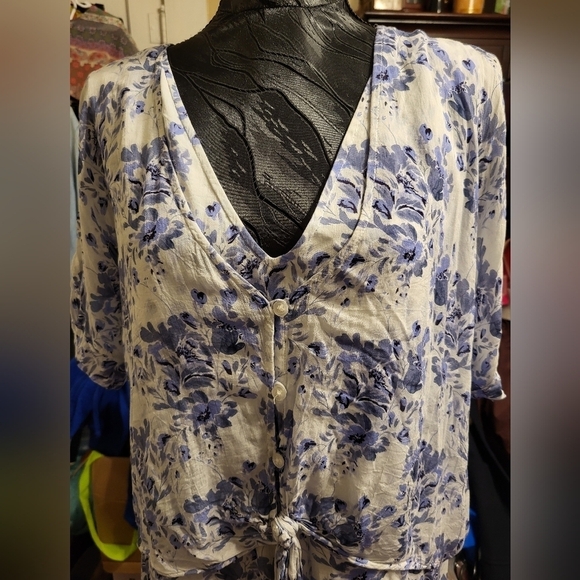 Anthropologie Cloth & Stone Med "Made with love for Anthropologie "Vivian dress - Picture 10 of 15